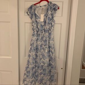 Flowy Floral Dress